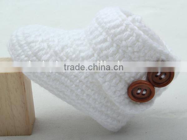 wholesale new fashion girl crochet baby booties