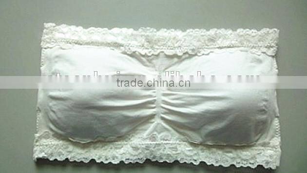 China factory wholesale sexy women seamless tube bra photos/sports bra