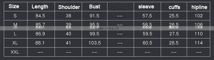 2016 latest winter cotton jacket women overcoat ladies long coat design