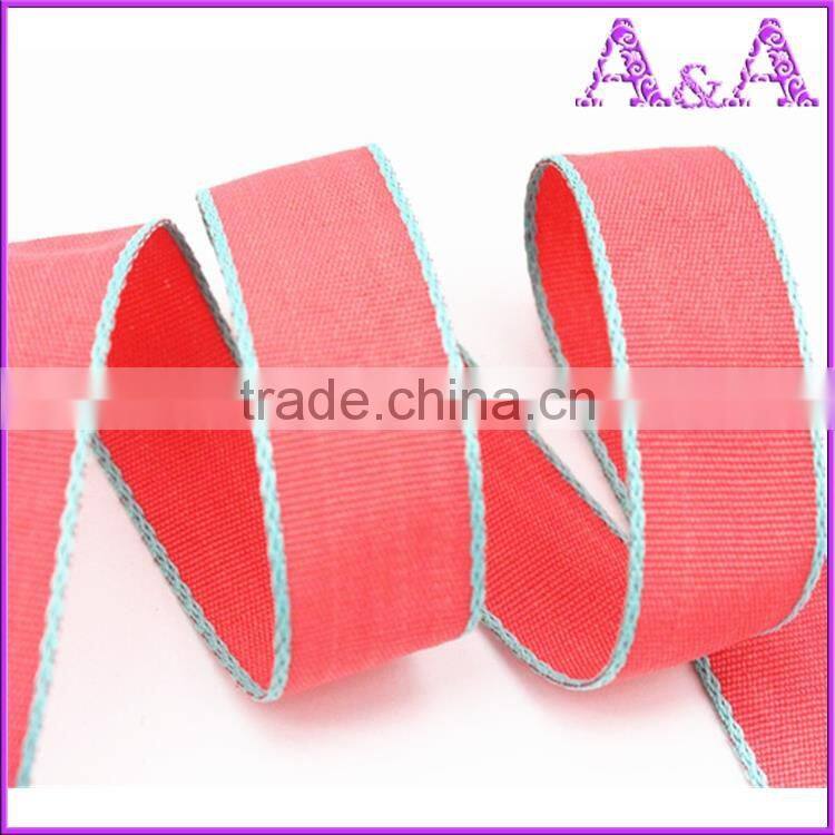 Custom Gift Decorative Polyester Ribbon Celebrate It Ribbon For Holiday