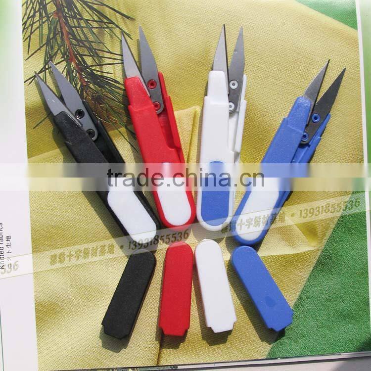 Wholesale sewing craft tools cross stitch mini scissors with cap colorful