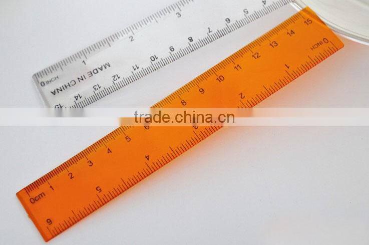 promotional 15cm straight folding ruler for school