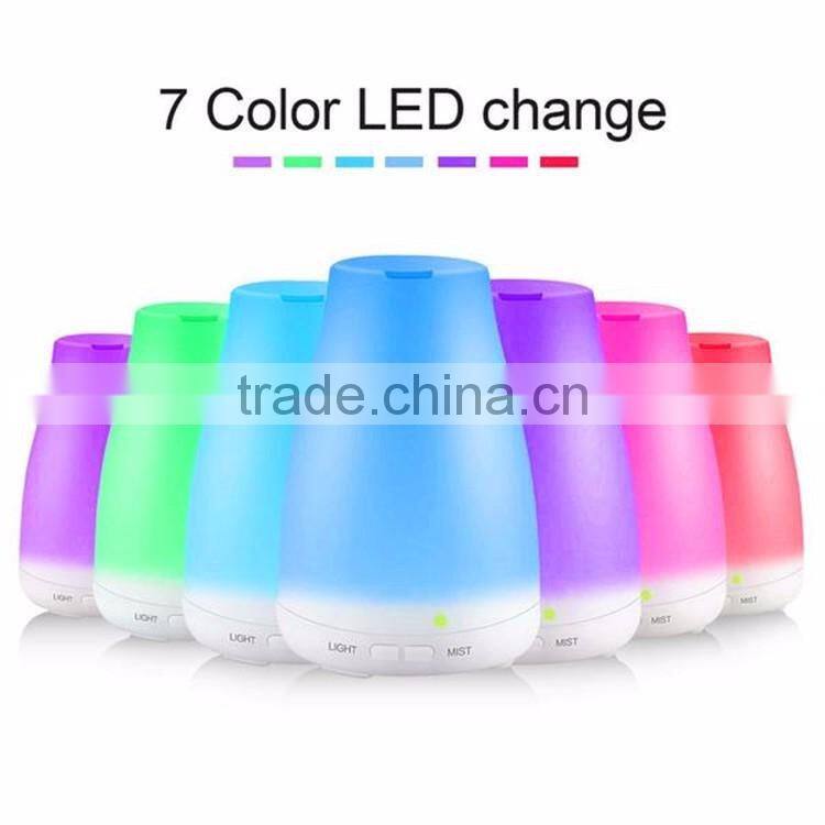 Color LED Light Aromatheraphy Humidifier smoke humidifier with aroma function