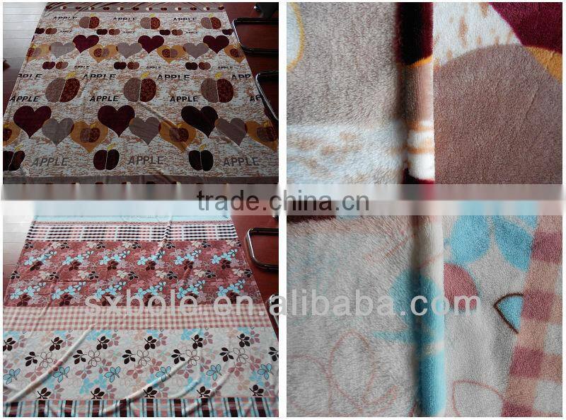 Highest quality coral fleece fabric for blankets or bathrobes