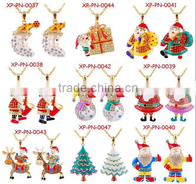 Fashion Sack Elderly Long Section Necklace Christmas Jewelry From Yiwu