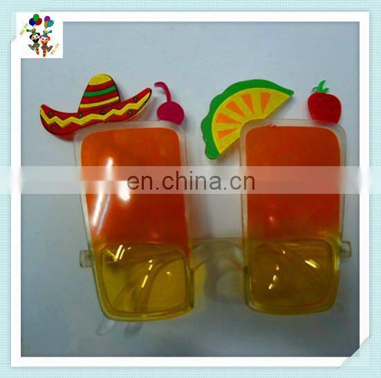 Wine and Beauty Cheap Plastic Stag Do Crazy Party Glasses HPC-0658