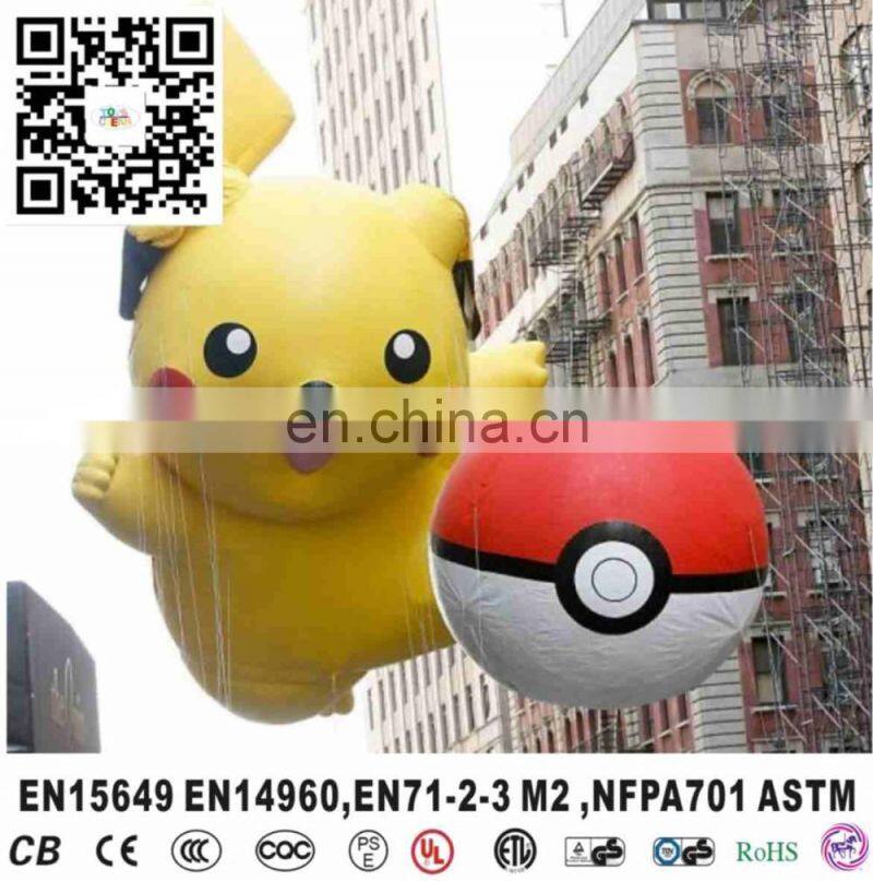 2016 hot selling pokemon mascot costume for outdoor acticity