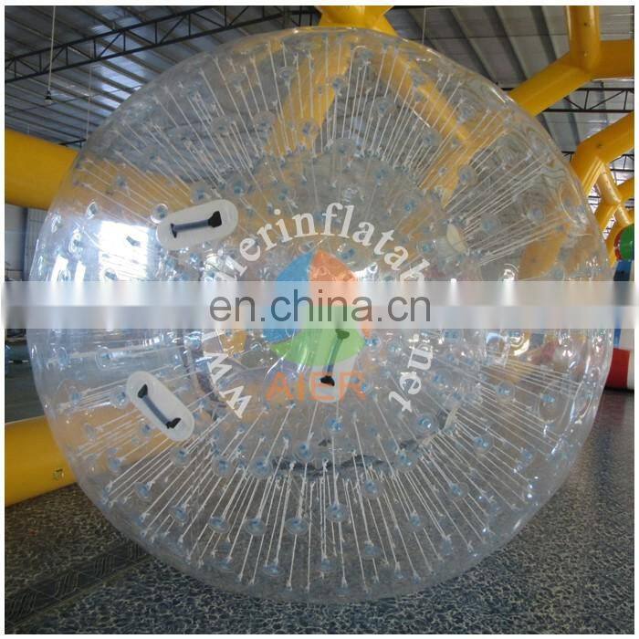 2016 Aier wholesale Factory outlet custom big water ball inflatable toys/inflatable zorb balls for sale