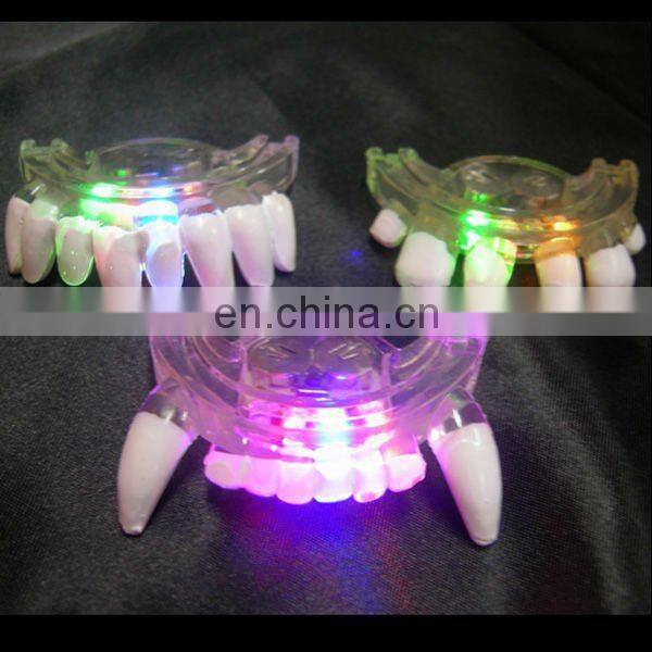 vampire items LED flashing mouthpiece for halloween