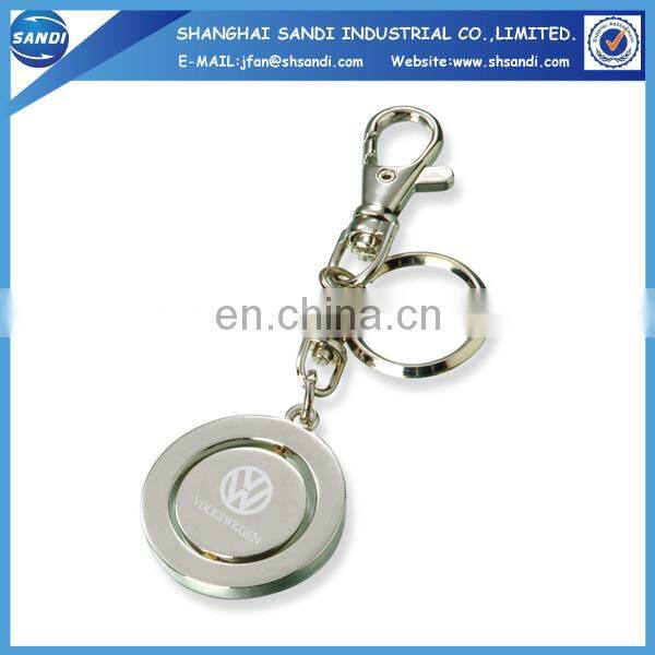 fashion car logo keychain with custom design