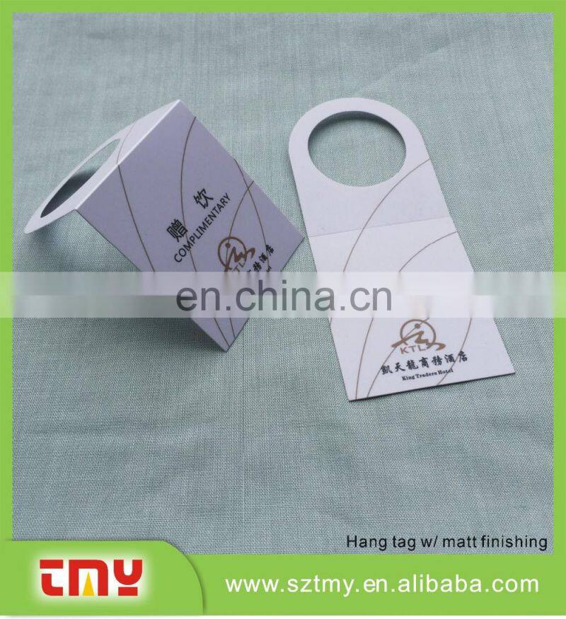 Custom archery tags for hotel