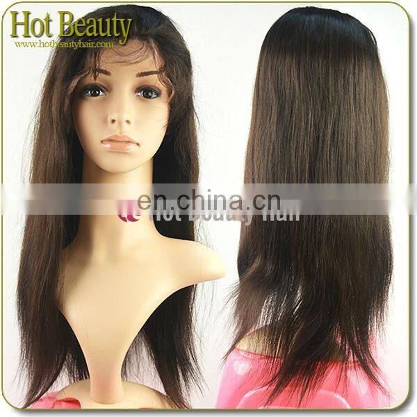 Can be dyed blonde color full cuticle Virgin remy Thick Human Hair Doll Wigs