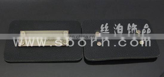 metal labels and tags Custom Zinc Alloy Badge Metal Tag