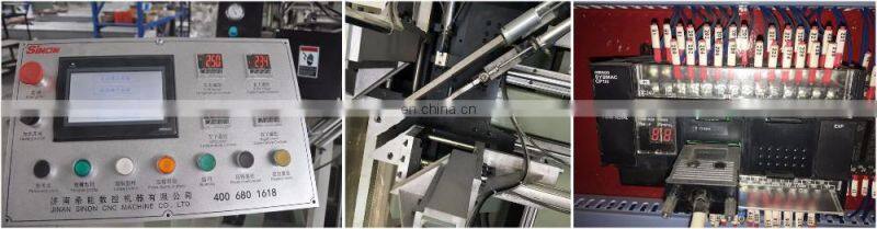 PVC window door making vinyl window welding machine