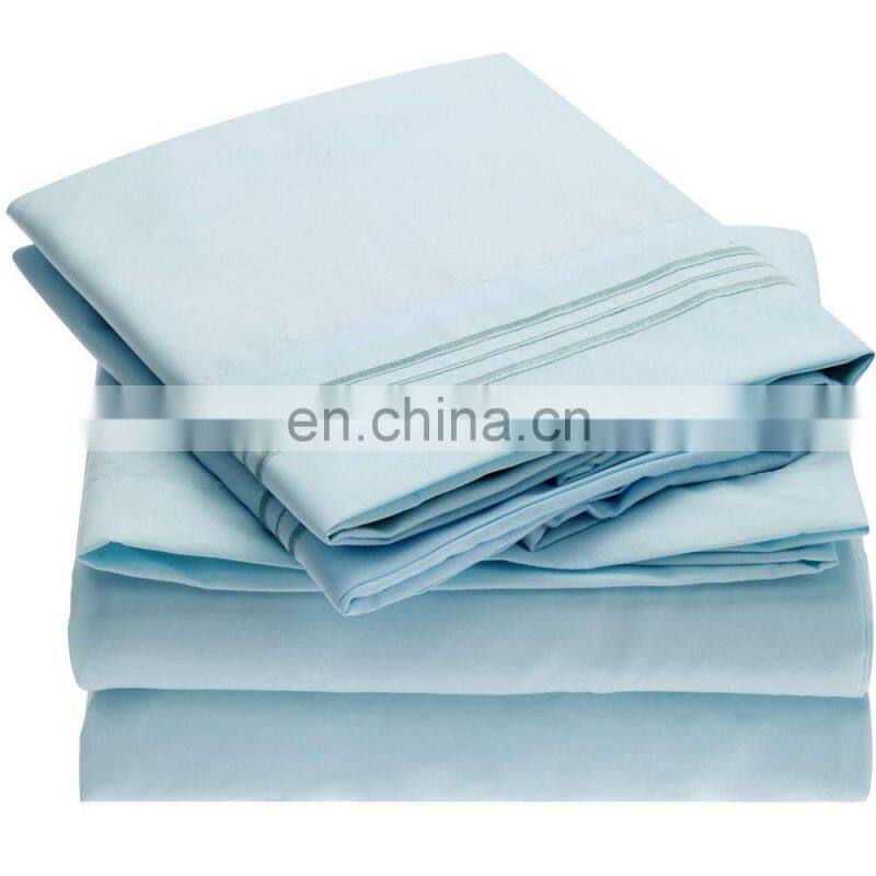 Brushed Microfiber 1800 Bedding - Wrinkle, Fade, Stain Resistant - 4 Piece (Queen),Bed Sheet Set