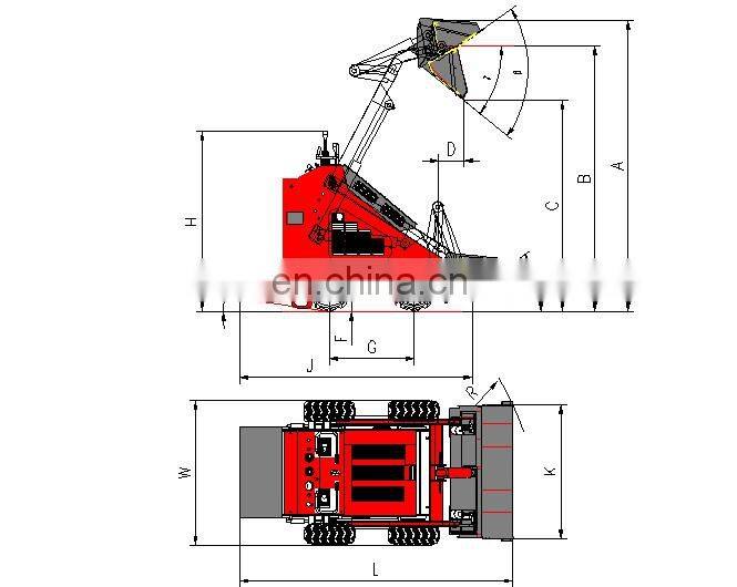 HY380 mini loader