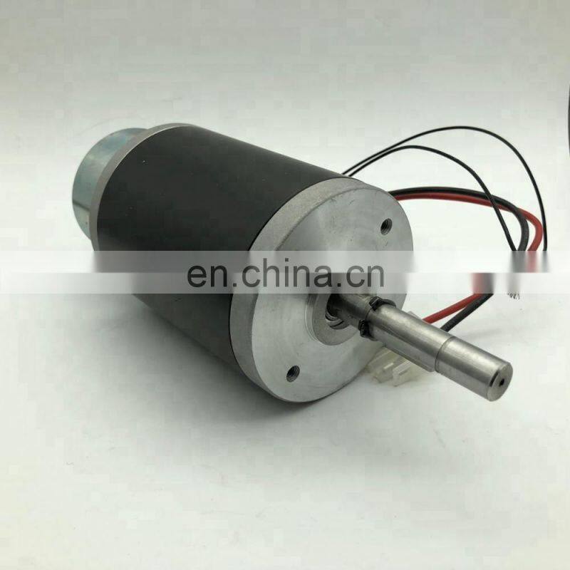 80mm Brushed DC wheelchair motor, 12v 24v high torque, option for electric brake