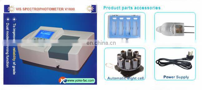 Laboratory Universal Cheap Single beam Visible Spectrophotometer Model Price China