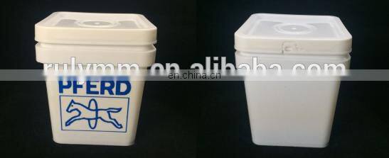 5L Food Chemical Packaging square plastic bucket