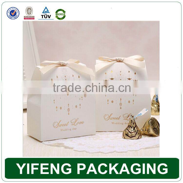 Customized small paper gift box wedding favor box Indian wedding gift box