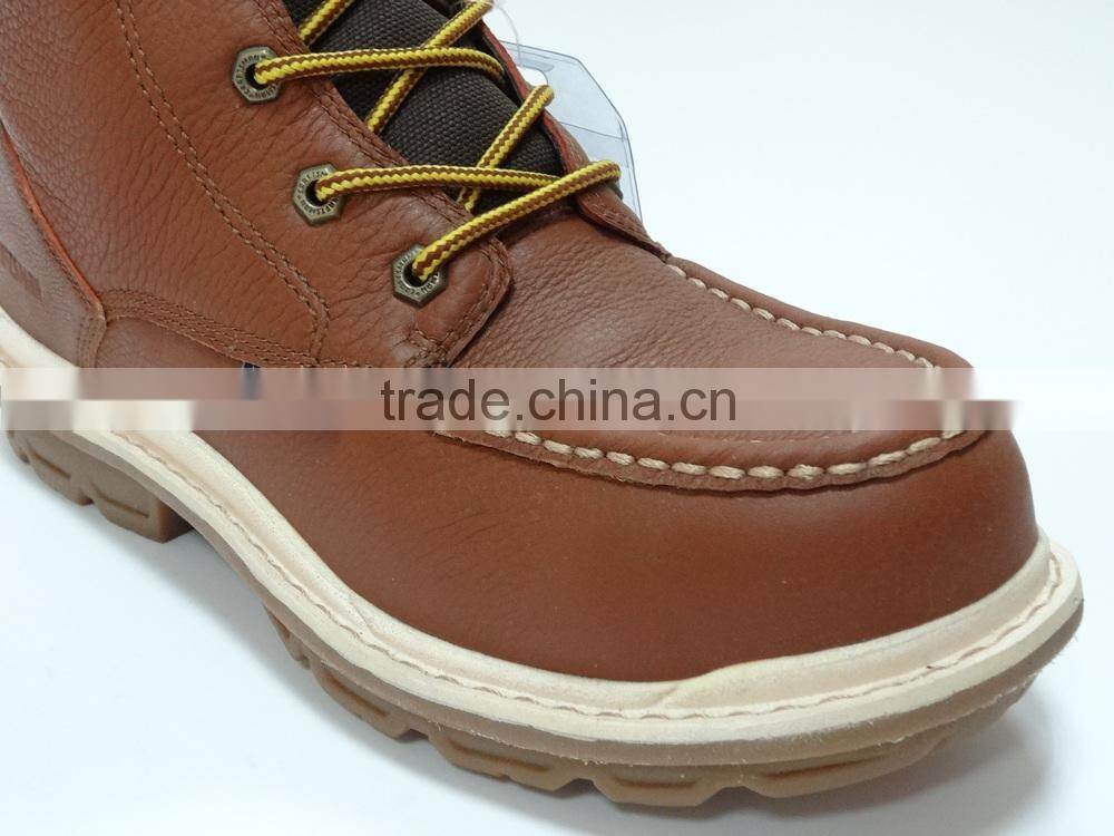 Waterproof embossed genuine leather upper steel toe Industrial Safety Boots