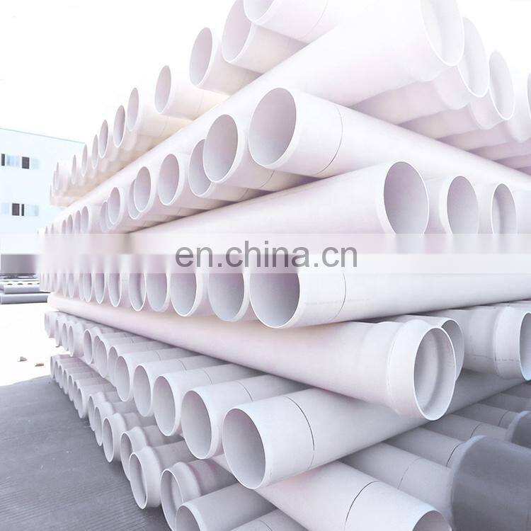 55mm Bush Pipes For Cold Water Service PVC U Drain Pipe