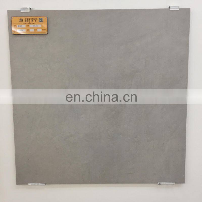 rough surface grey cement look porcelain rustic matte tile