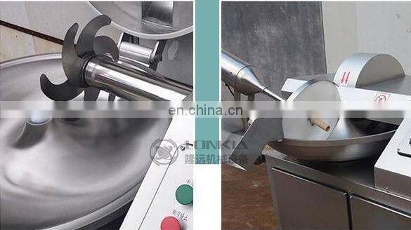 Meat Stuffing Bowl Chopper Machine  Meat Bowl Cutter For Sale  Meat Paste Chopping Mixing