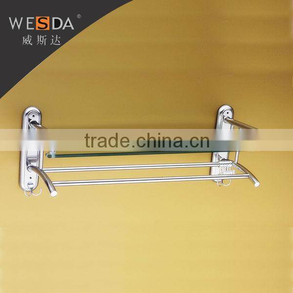 wall mount Stainless Steel Bathroom Towel Rack,bathroom rack