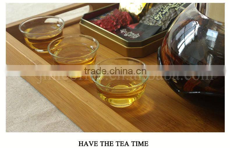 Glass Tea pot with various color to choose , Anti-slip design ,SS 304# tea filter