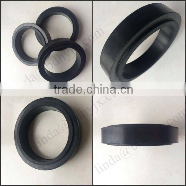 Conveyor impact idler roller used in mining and metallurgy field