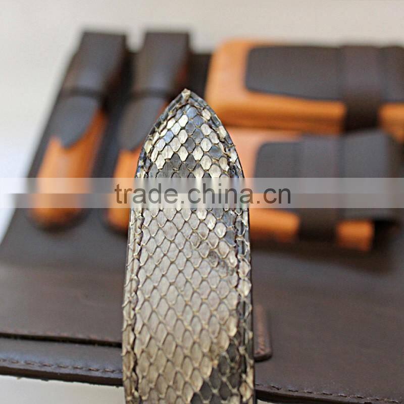 new high quality homemade christmas gift notebook holster office organizer snake skin notepad office stationary business gift