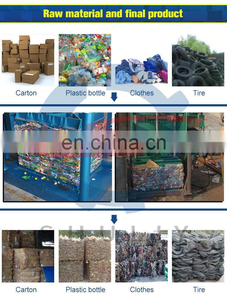 New Arrival Hydraulic Wool Press Wool Baling Press Machine Vertical Hydraulic Baler For Wool