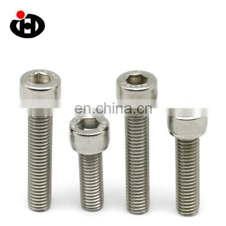 Hexagon socket countersunk head screws in stainless steel DIN912