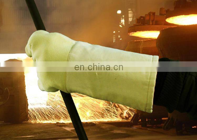 500 degree Aramid Woven Fabric Heat Resistant Construction Gloves