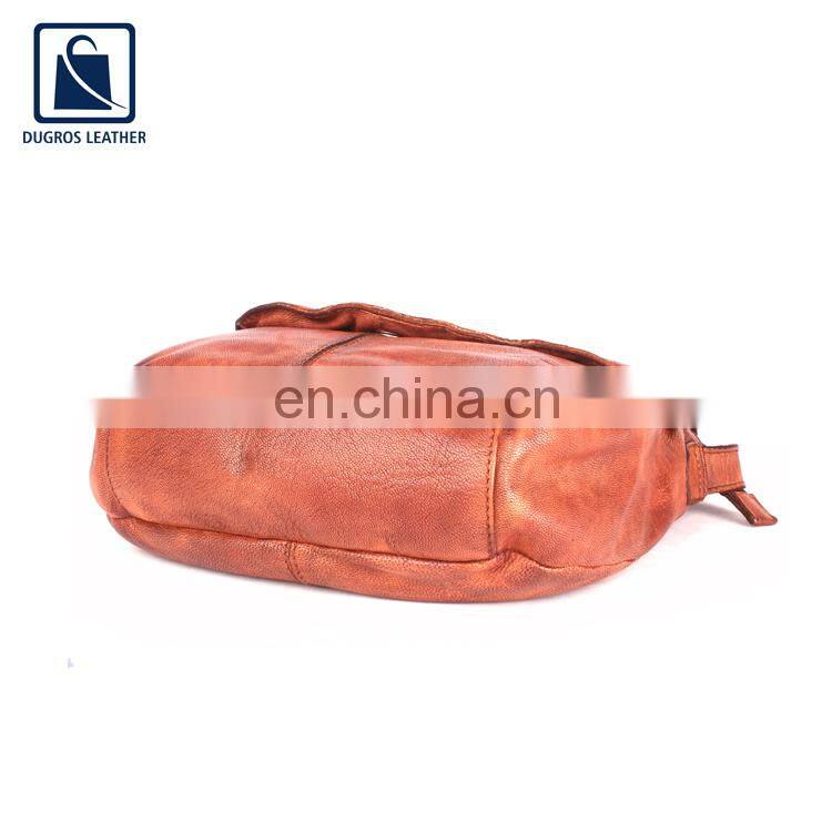 Silver Antique Fitting Modern Design Luxury Pattern Swiss Cotton Lining Material Genuine Leather Women Sling Bag