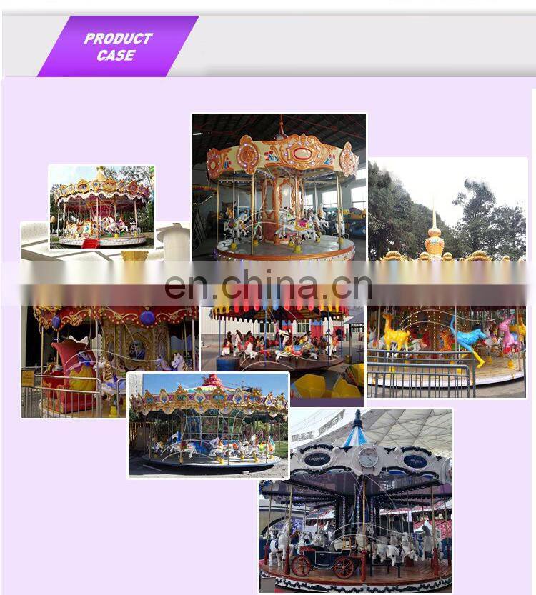 High quality luxurious carousel merry go round