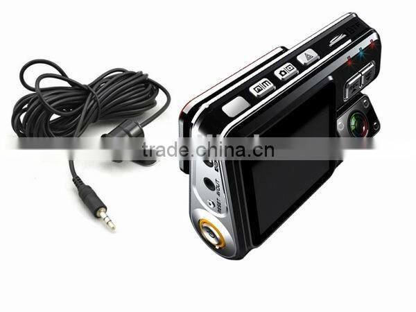 Appealing HD720P 2ch car rear view camera/dual camera car recorder with H.264 compression format