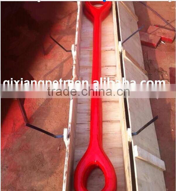 API 8C double arm elevator link and lifting ring for oil well drilling used at wellhead