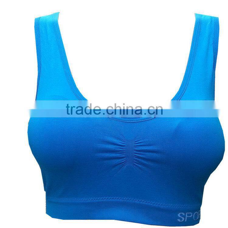 1USD M-XXXL Sports Bra For High Quality Big Size Push Up Cotton Sports Bras/Underwear (gdydwx001)