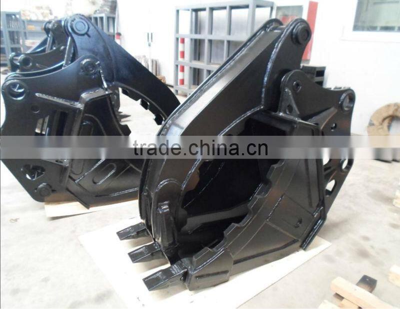 Kubota Excavator Grapple, rock Grapple, Rotating Grapple, stone Grabs, Woods Log Grapple