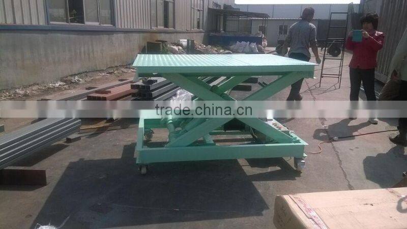 hydraulic stationary scissor elevator