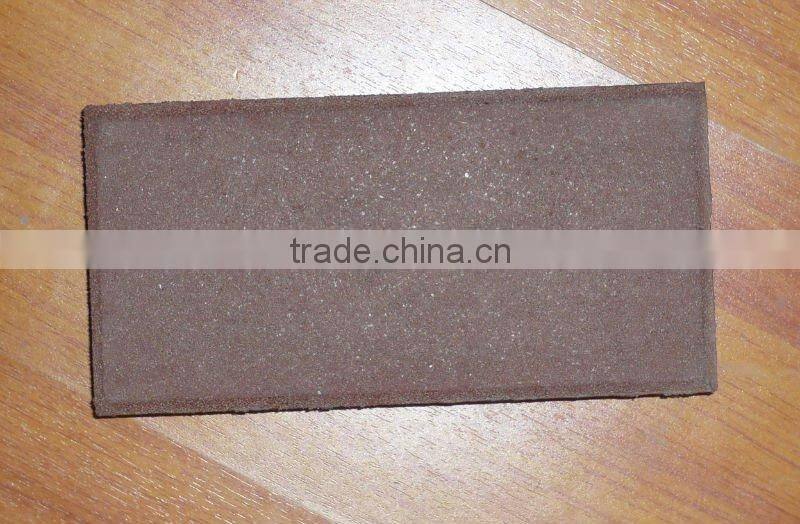 Outdoor rubber powder brick
