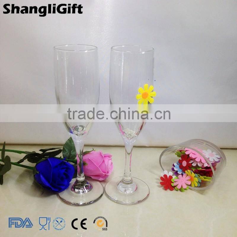 High-End 180ml Glass Goblet Champagne Glass Drinking Cup