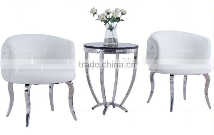 Modern fabric cafe chair and recreational chair