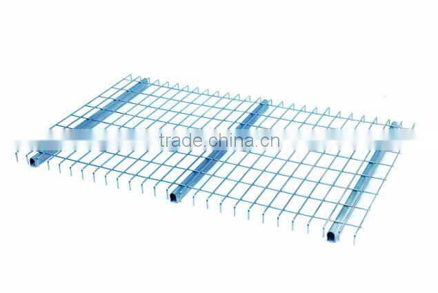 Hot sale steel wire storage pallet rack decking for step beam