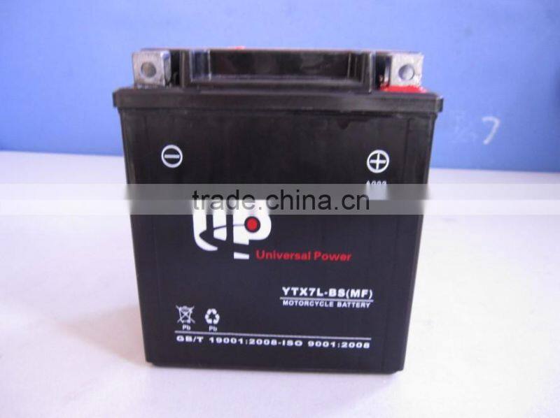 SMF Motorcycle battery YTX7A-BS 12V 7AH