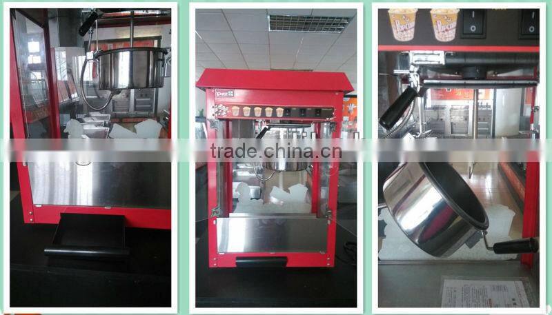 High efficient commercial kettle popcorn machine for sale