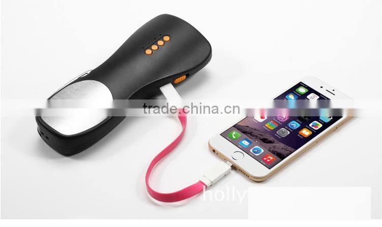 Emergency Hand Shaking Rechargeable Torch Light