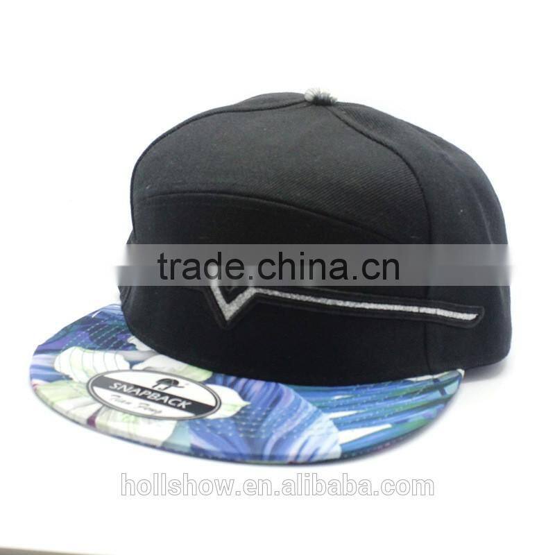 Newest Colorful Inkjet Scrawl Printed Man Women Flat Brim Casquette